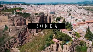 RONDA, SPAIN cinematic aerial video [5K]