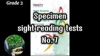 Specimen sight reading tests - No.7 (P73) | TRINITY Sight Reading PIANO Initial-Grade 2