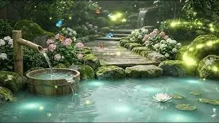 Soothing Water Sounds with No-Lyrics Music &ndash; 2 Hours Deep Sleep Relaxation (No Thunder)
