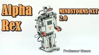 Lego Mindstorms NXT Alpha Rex *Time lapse and Review*