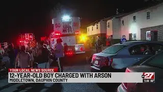12-year-old charged with alleged arson; Middletown fire