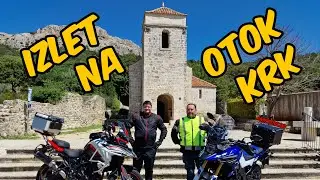 Izlet na Krk, Malinsku, Jurandvor i Ba&scaron;ku #vstrom1050de #benellitrk702X