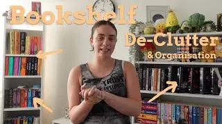 decluttering & reorganising my bookshelves because I&rsquo;m moving (+ mini tour)