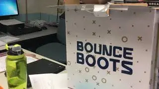 my teacher opening a pair of bounce boots - SO EPIC, it will be good so watch it