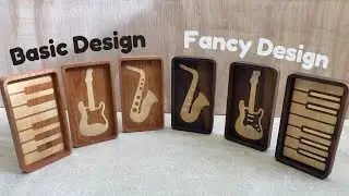 Making Wooden Trays With Metal Inlays On The CNC