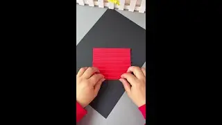 I'll teach you how to make beautiful colorful New Year lanterns with colored paper. It's easy to le