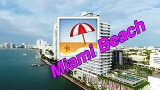 Miami Beach Florida, Drone Best Video