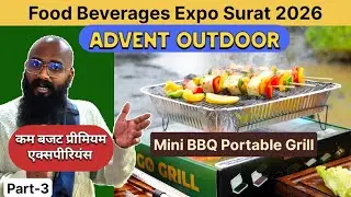 Portable BBQ grill outdoorcooking | Advent Outdoor Products | Mini portable BBQ Review | Go Grill