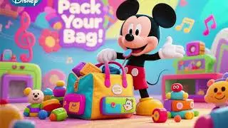 Mickey Packing Bag Song 2 🎒 | Learn Daily Routines with Sing-Along!