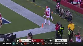 Ja'Marr Chase Scores A Touchdown And Does A Back Flip #subscribe