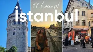 Exploring Istanbul for 17 Hours! 🇹🇷  |  Best Flight Delay Ever?