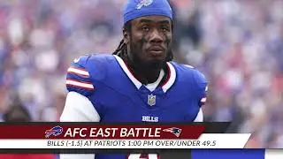 Tre L previews a matchup in the AFC between the Buffalo Bills and the New England Patriots | WG 