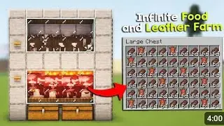 Easy Automatic Cow Farm Tutorial in Minecraft 1.21! (Java & Bedrock)