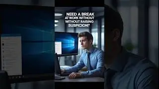 This Website Lets You Fake a Windows Update to Escape Work! 😎 #shorts