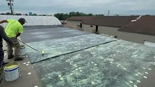 EPDM ROOFING PROJECT AT THE AUTO VALUE PARTS STORE IN MORA MN