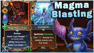 Lava Rock Hard Magma Blasting (Monster Train 2)