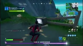 Fortnite Destroy Spooky T.V. sets Challenge✔️
