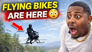 THIS FLYING BIKE IS REAL&hellip; AND IT&rsquo;S LOWKEY TERRIFYING 😳 (Reaction)