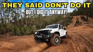Jeep Gladiator VS Super Wet Powerlines Track!