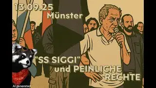 13.09.25 M&uuml;nster - RECHTSEXTREMISTEN zwischen PEINLICH bis FREMDSCHAM | und ein URINBOMBENANSCHLAG🤯😄
