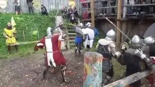 Saula 2014 - Estonian Historical Fencing Association vs Latvia - round 1