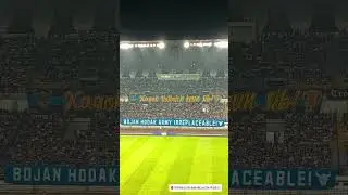 tribun timur pada laga international friendly match melawan klub asal Australia WSW FC #Persib #WSW