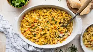 Chicken Noodle Casserole (Dump and Bake)