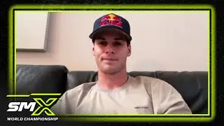 Jett Lawrence checks in after ACL tear in Supercross Round 4 at Glendale | Motorsports on NBC