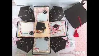 Graduation Exploding Box (Black) - Huỳnh Oanh Handmade
