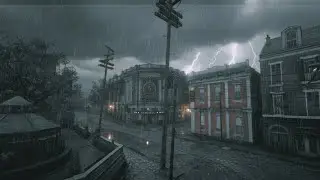 Relaxing Rainstorm at Night 🌧️ Thunder Sounds for Sleep & Focus  | RDR 2