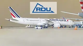 Raleigh Durham RDU Model Airport December 2024