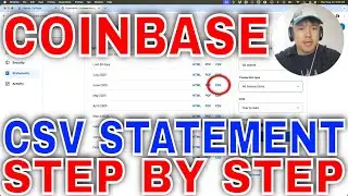 ✅ How To Get CSV Coinbase Statement 🔴