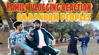 Family vlogging prank on random people reaction 😂🥵 UHA pranks
