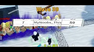Getting WAVE 59 + Loadout for WAVE 59 in All Star Tower Defense (Roblox)