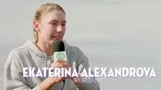 Racquet Magazine Happy Hour with Andrea Petkovic - Ekaterina Alexandrova