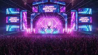 Happy Birthday Colin 🎂 | Special Birthday Song & Celebration Video | Club, Energetic, EDM Remix