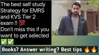 Emrs /kvs 2026 tier 2 objective+Subjective strategy. |Books & Resources| #emrs #kvs #nvs 