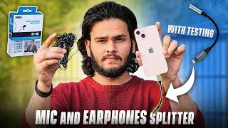 Best Lightning to 3.5mm Splitter Review🔥 | How To Use Boya Mic On iPhone?