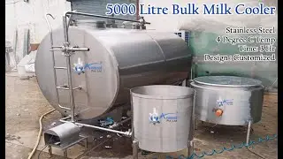 5000 Litre Bulk Milk Cooler | 5KL Milk Cooling Machine, BMC Machine 9899016310