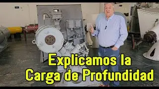 La Carga de Profundidad es un arma submarina  utilizada  para atacar a los submarinos. Museo Naval