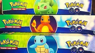 RAINBOW AND GOLD CARDS! - Opening Pok&eacute;mon GO Pin Collection Boxes