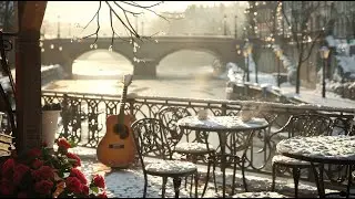 Frozen Morning Caf&eacute; Jazz &ndash; Warm Guitar & Piano to Start Your Day