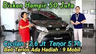 Promo Daihatsu TERIOS 2025. Cicilan 2,6 Juta saja. No HOAX. Proses se Indonesia.