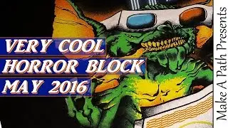 AWESOME Horror Block Unboxing MAY 2016 (Subscription Box Review)