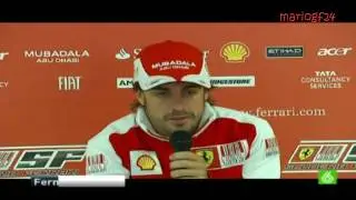 Fernando Alonso Rueda de Prensa GP de Turquia 2010!!!
