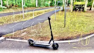 Odys Neo E100[Teil 2/Testfahrt] - E Scooter - 500/900W & Vollfederung[Große/schwere Menschen][140Kg]