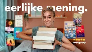 ik las 7 populaire boeken en dit is wat ik van ze vond...⭐️📚 wrap-up
