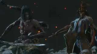 SEKIRO LMTSR - Genichiro & Isshin, the Sword Saint (Hardcore, Charmless + Demon Bell)