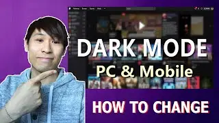 How to change to DARK MODE on Twitch (PC & Mobile)