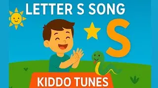 Letter S Song for Kids | Alphabet Learning Fun | Kiddo Tunes